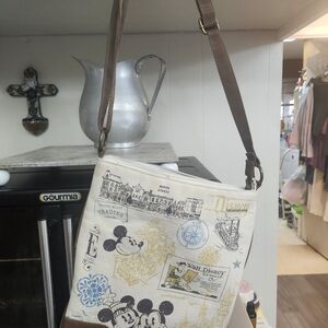 Disney Crossbody Bag with Mickey Mouse Print